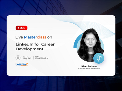 Learning Bangladesh | Live Masterclass add design graphic design illustration social media design