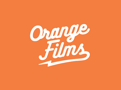 Orange Films Logo branding film logo films logo orange