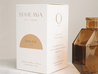 Bohemia Tea & Tonics Branding