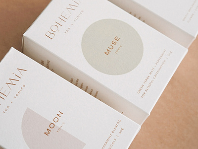 Bohemia Tea & Tonics Branding & Packaging