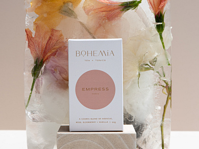 Bohemia Tea & Tonics Packaging balanced design bohemian branding circles design logo logodesign minimal design minimalist packaging packaging semicircles simplicity simplistic packaging tea branding tea packaging typography