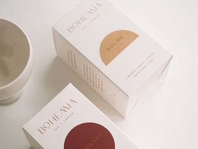 Bohemia Tea & Tonics Branding & Packaging