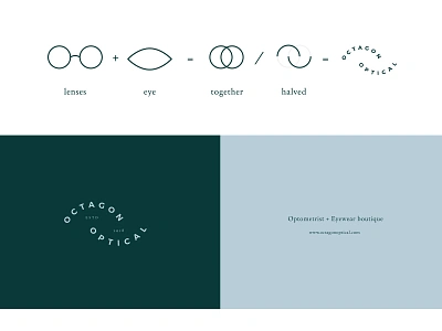 Octagon Optical Branding branding classy cleverlogo design emerald fancy lenses logo logodesign logomarks optometrist optometry simplicity sophisticated specs spectacles typography