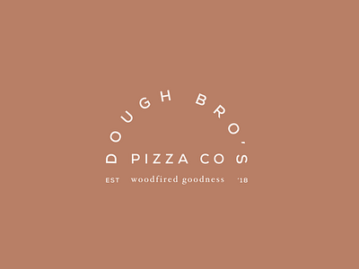Dough Bro's Branding branding bros cleverlogo design dough identity identity design logo logomarks pizza typography woodfired pizza