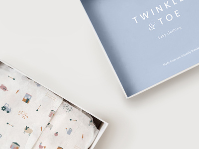 Twinkle & Toe Clothing Packaging