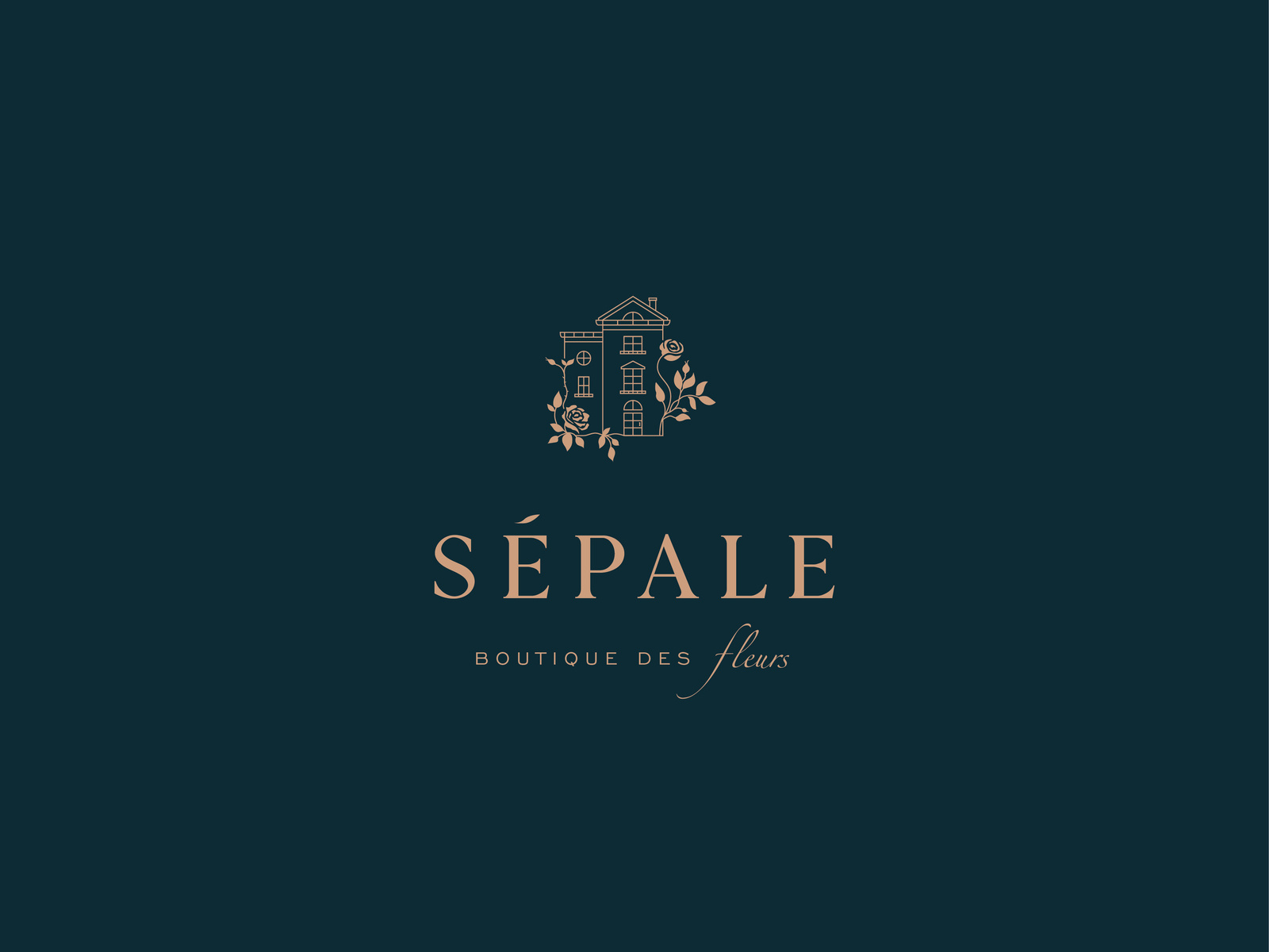 Sépale Primary Logo Design by Galerie Design Studio on Dribbble