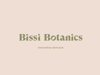 Bissi Botanics Branding