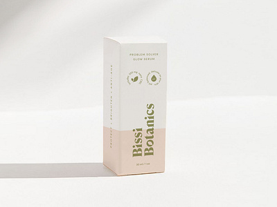 Bissi Botanics Serum Packaging Design