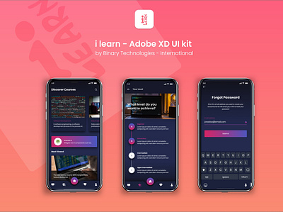 I Learn - Learn it app branding ui