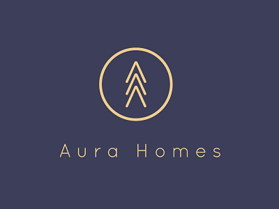 Aura logo concept architecture aura branding colour concept conceptual logo minimal simple startup