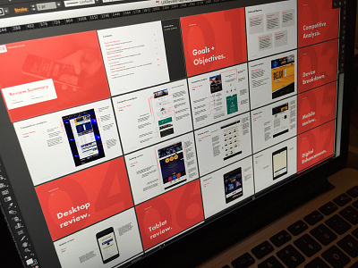 Review, Review, Review desktop mobile pdf presentation tablet ui user experience user interface ux