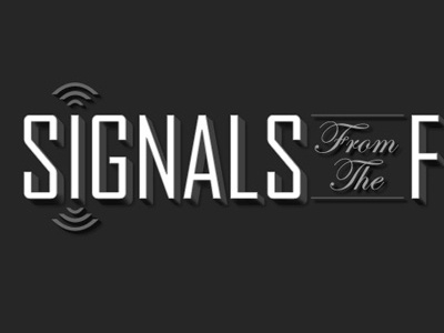 Signals from the Frontline Brand Identity brand lettering type typography