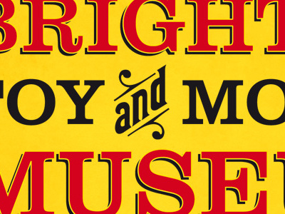 Brighton Toy Museum Logo brand lettering logo type typography