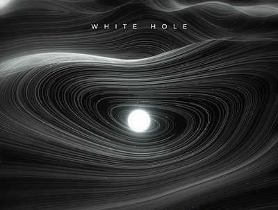 White Hole 3d art branding c4d cinema4d motion design octane space xparticles