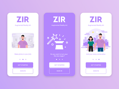 ZIR Mobile Onboarding app cart currency ecommerce exchange graphics icons illustration ipad pro market mobile mockup onboarding place product sell ui ux vegetables wallet