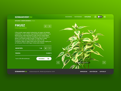 Plotted Pland ordering site plant plotted plant ui webdesign