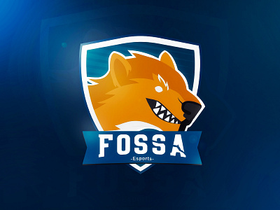 Fossa brand design esportlogo identity illustration illustrator logo madagascar mascot character sport teamgasy vector