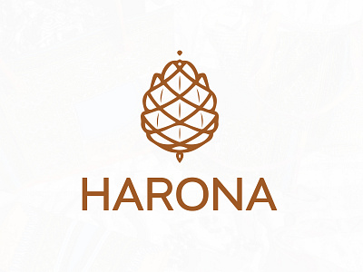 Harona "L'art de tisser des liens" brand branding design harona identity illustrator linens logo madagascar vector
