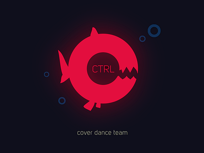 CTRL+C dance fish kpop logo