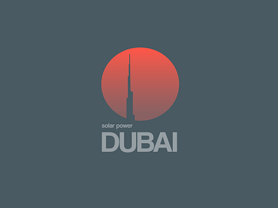 Dubai SP dubai elecricity energetics energy logo sun sunset