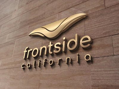 Frontside California branding flat graphic icon identity illustration logo marketing print typography vector