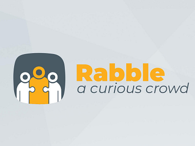 Rabble branding business creative design graphic icon identity illustration lettering logo marketing typography vector