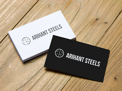 Arihant Steels brand branding business creative design graphic graphicdesign identity illustration logo marketing print socialmedia typography vector