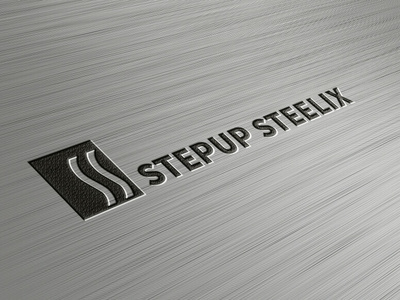 Stepup Steelix corparateidentity freelancedesign graphicdesign illustrator industrialdesign logo logo 2d silver typographic