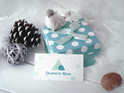 Questo Box art box brand comment creative graphicdesign illustrator logo typography