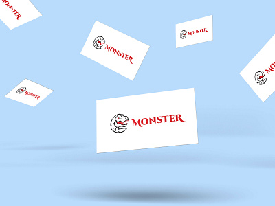 Monster Logo branding brandmark design flatdesign graphicdesign logo monster simple vector