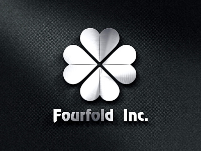 Fourfold Inc branding bussiness creative design a day digitalmarketing graphicsdesign logo logodesign