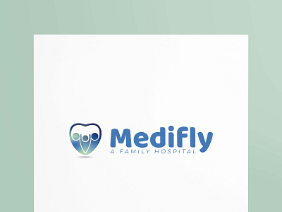 Medifly - A FAMILY HOSPITAL branding creative graphicsdesign illustratore logo design logocollection logoconcept logodesign logotype vectore