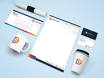 DINING BLEND .vectore bussiness bussinesscard creative degitalmarketing graphicsdesigner letterhead logodesign logotype offecuplogo