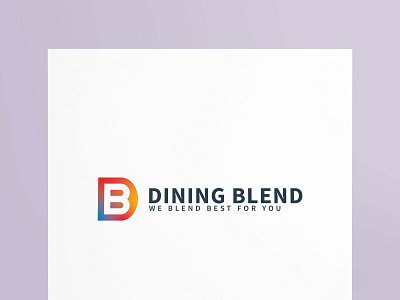 DINING BLEND branding bussiness creative graphicsdesign logo logodesign logotype marketing vectore