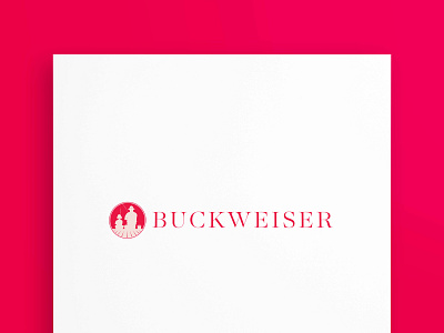 BUCKWEISER branding bussiness creative graphicsdesign illustrator logo logodesign logos logotype marekting vectore
