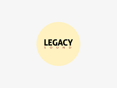 Logo - Legacy Sound bass branding dailygraphics dnb drum drumnbass label legacy legacysound logo logodesign outsourceyourgraphics record serchis serchiscreative serchisdesign sound