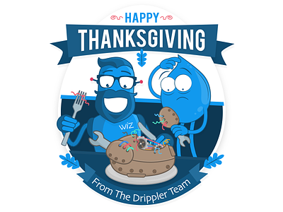 Happy Thanksgiving Illustration illustration