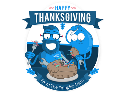 Happy Thanksgiving Illustration