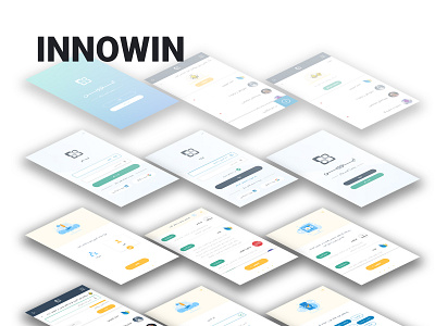 Innowin app design ui ux