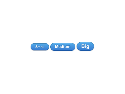 Fancy CSS Buttons blue button css3