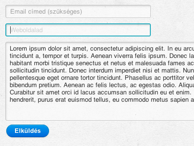 Comment Form (with some sexy HTML5 stuff) comment css3 form html5 input