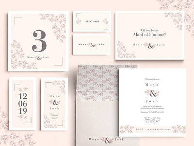 Selbach Wedding Set card delicate elegant envelope hand drawn invitation invitation invitation card invitation set invitations modern postcard romantic selbach wedding set simple simple invitation wedding wedding card wedding cards wedding invitation wedding set