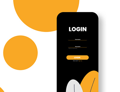 Login Page UI app design flat graphicdesign minimal ui ui design uidesign ux