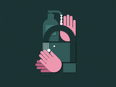 Hand hygiene illustration