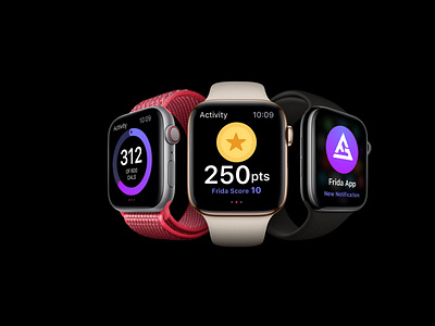 Heathcare Platform app clean design interactive ios prototype responsive smartwatch ui ux wearables