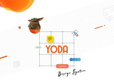 Design System - Yoda app banking clean design design system figma ios responsive ui ux