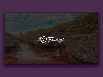 TravelCol - Web App interactive motion responsive travel ui ux web webapp