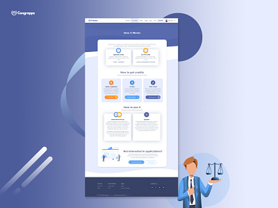 Congrapps - How It Works Landing Page