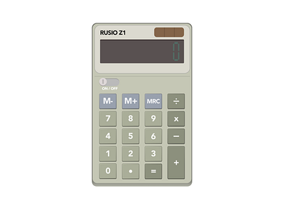 Calculator calculator casio challange design vector