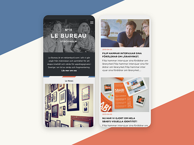 Site for my former agency Le Bureau